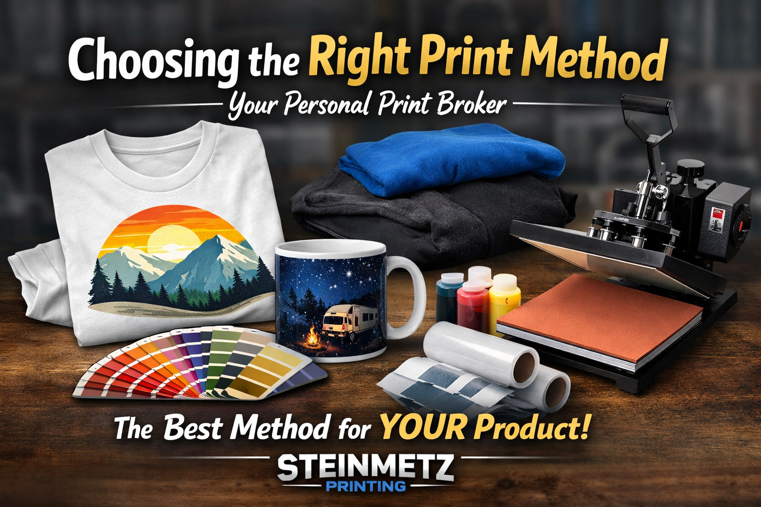 How to Choose the Right Print Method — And Why a Print Broker Makes the Difference